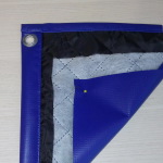 Гаражная штора утепленная из ПВХ ткани с синтепоном на подкладе