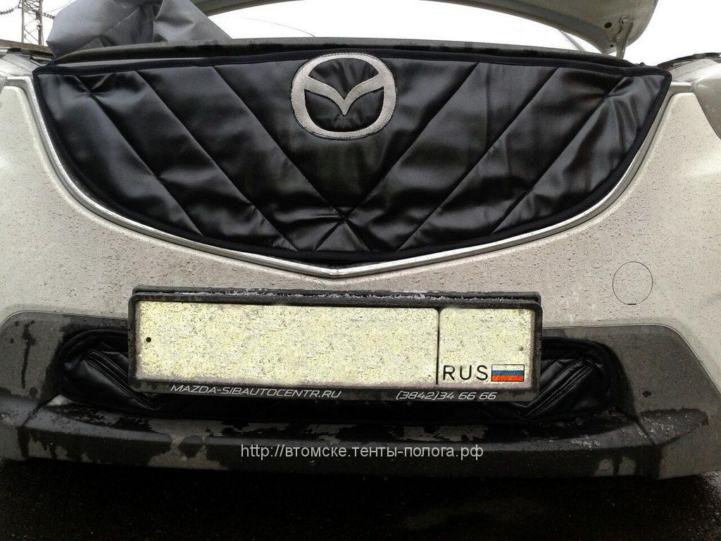 Маска-утеплитель решетки радиатора Mazda CX5